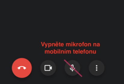 Návod na on-line výučbu s Google Meet s využitím notebooku, telefónu a stojana